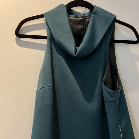 Green Zara Dress NWT - Picture 2 of 2